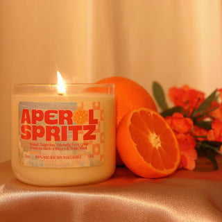 Aperol Spritz Soy Candle
