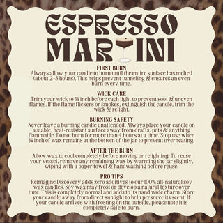 Espresso Martini Soy Candle